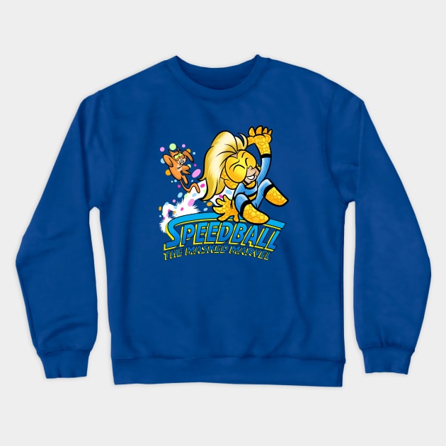 SpeediCutie Crewneck Sweatshirt by BeefcakeBoss